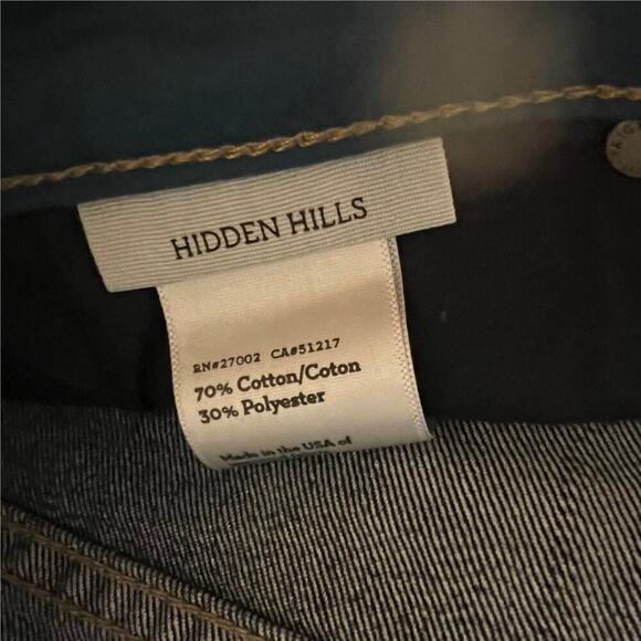 Paige Dark Wash‎ Straight Leg Jeans Hidden Hills - Picture 7 of 7
